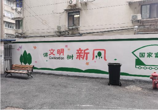 洪湖社区墙绘